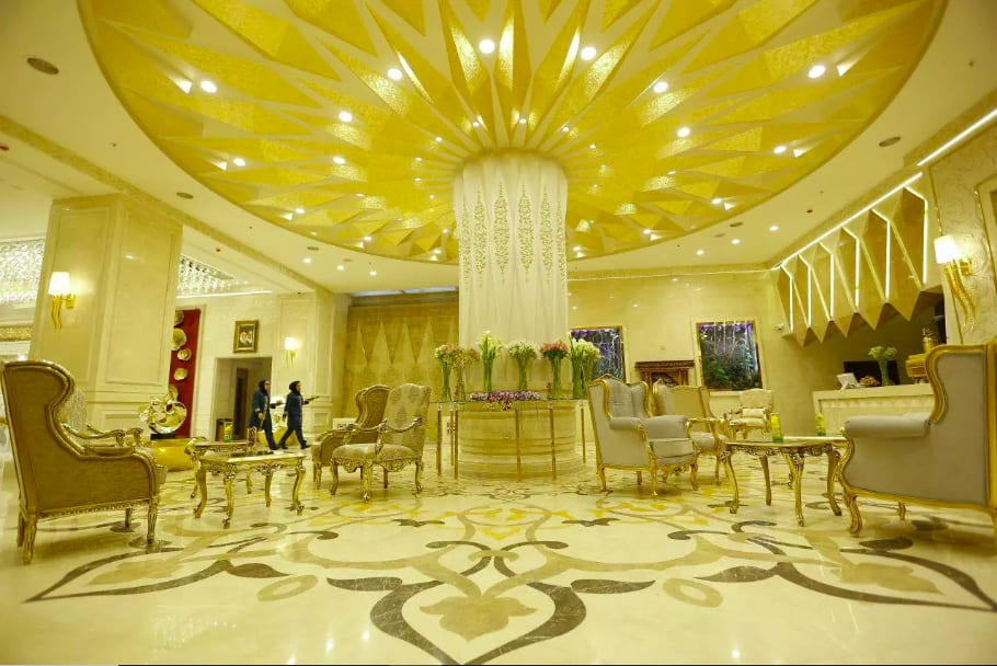 Lobby i Almas Hotel 2 i Mashhad